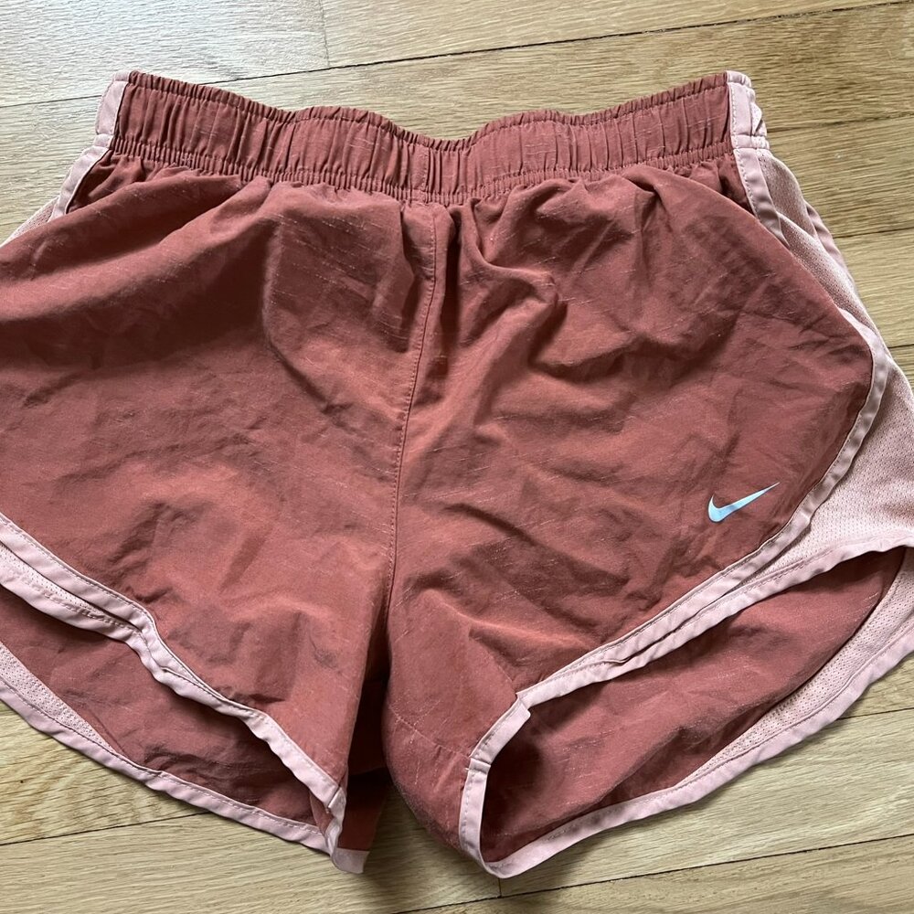 Rose Nike Dri-fit running shorts